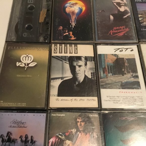 70's And 80's Rock Cassette Tape Lot Of 15: Frampton, Sting, Ugly Kid Joe, MORE! - Picture 5 of 12